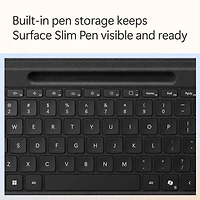 Surface Slim Pen 2 with Flex Signature Keyboard for Surface Pro - Black