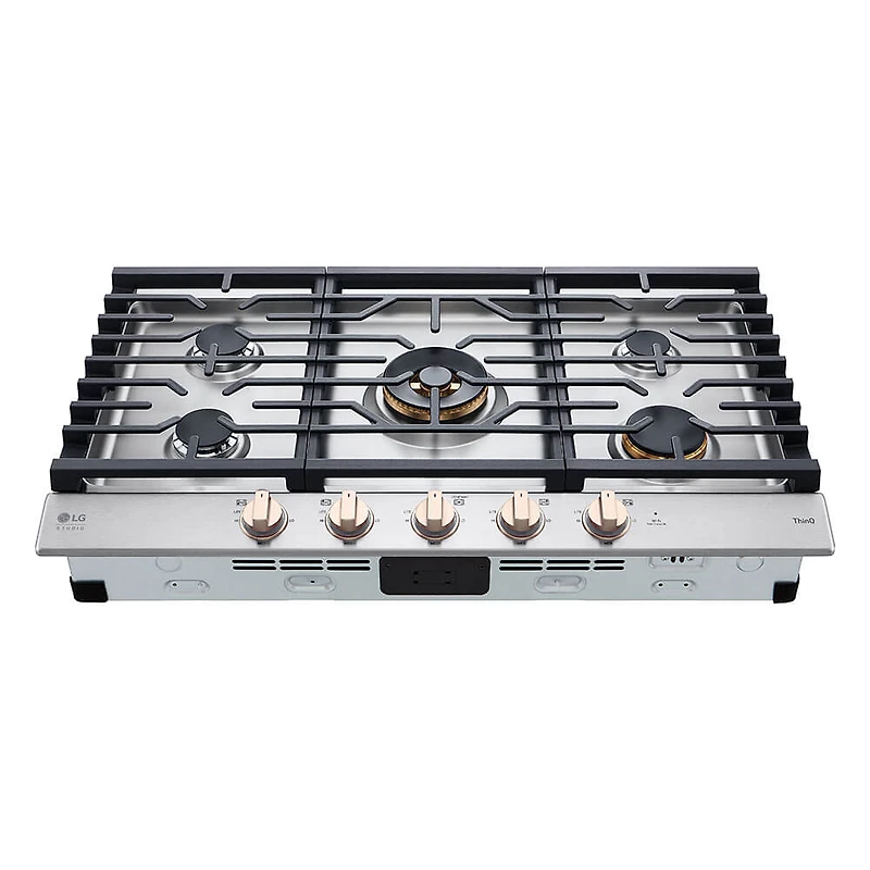 36 inch 5 Burner Stainless Drop-In Gas Cooktop - OPEN BOX