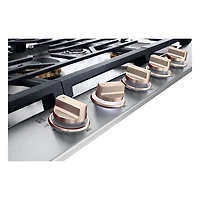 36 inch 5 Burner Stainless Drop-In Gas Cooktop - OPEN BOX