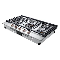 36 inch 5 Burner Stainless Drop-In Gas Cooktop - OPEN BOX
