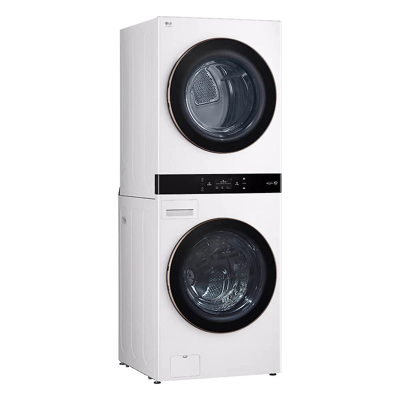 Essence White 5 Cu. Ft. Washer/7.4 Cu. Ft. Dryer WashTower Electric Stacked Laundry Center