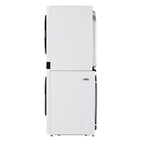Essence White 5 Cu. Ft. Washer/7.4 Cu. Ft. Dryer WashTower Electric Stacked Laundry Center