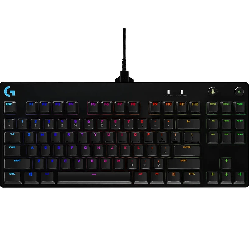 G Pro Series Tenkeyless Mechanical Gaming Keyboard with GX Clicky Switches