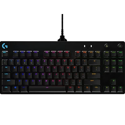 G Pro Series Tenkeyless Mechanical Gaming Keyboard with GX Clicky Switches