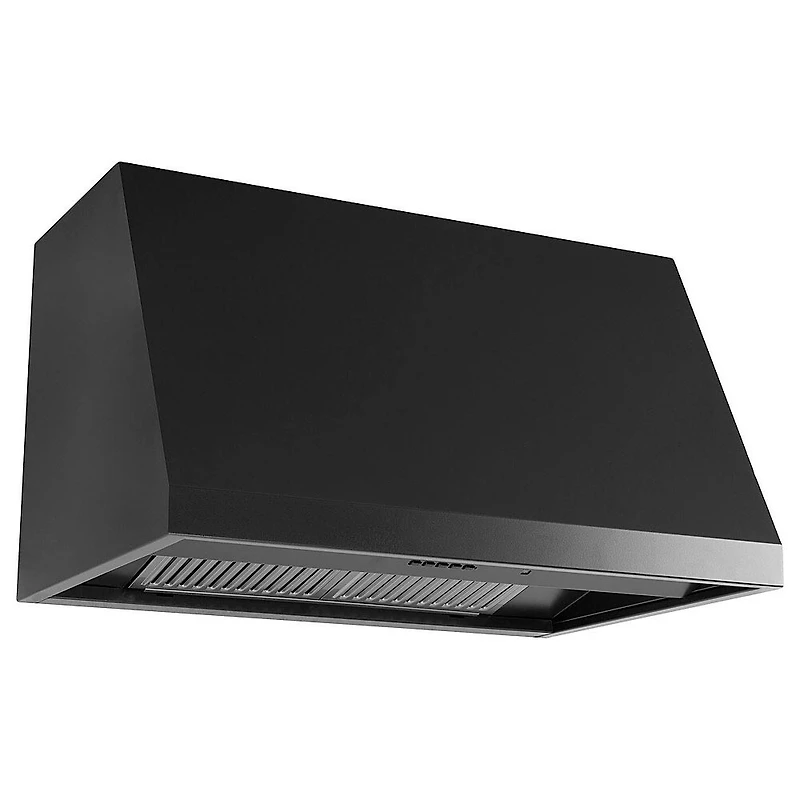 30 inch Matte Black Convertible Range Hood 