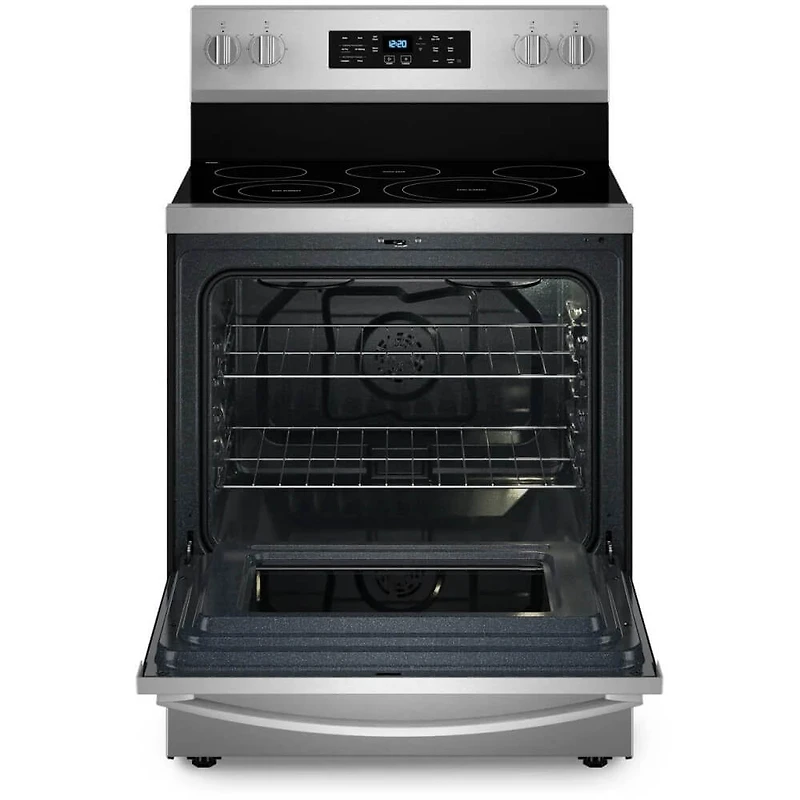 5.3 Cu. Ft. Stainless Freestanding Smoothtop Electric Range
