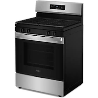 5 Cu. Ft. Stainless Freestanding Gas Range