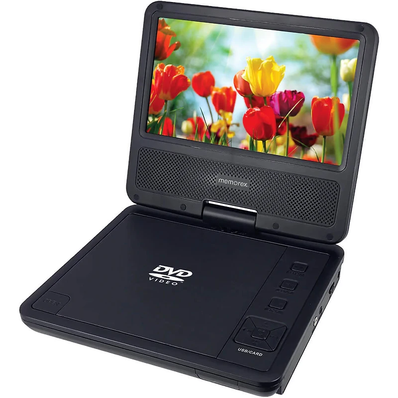 7 inch Portable DVD Player with Swivel Screen