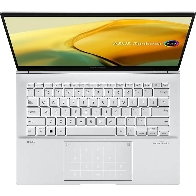 14 inch Zenbook Laptop - Intel Core i9-13900H - 16GB/1TB - Foggy Silver