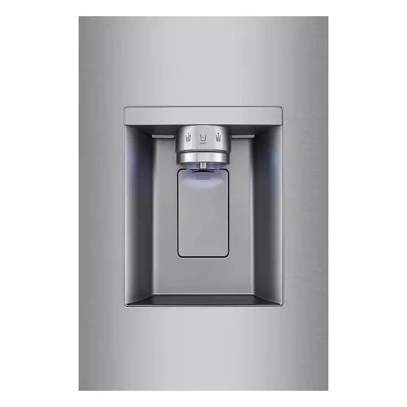 24 Cu. Ft. Stainless 3-Door French Door Zero Clearance Counter-Depth Refrigerator