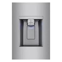 24 Cu. Ft. Stainless 3-Door French Door Zero Clearance Counter-Depth Refrigerator