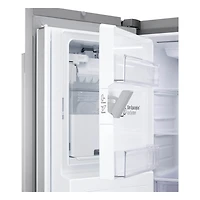 24 Cu. Ft. Stainless 3-Door French Door Zero Clearance Counter-Depth Refrigerator