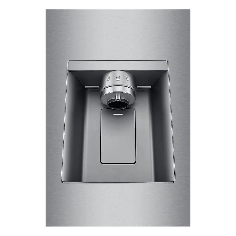 24 Cu. Ft. Stainless 3-Door French Door Zero Clearance Counter-Depth Refrigerator