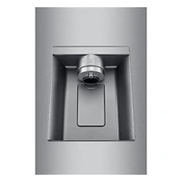 24 Cu. Ft. Stainless 3-Door French Door Zero Clearance Counter-Depth Refrigerator