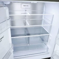 24 Cu. Ft. Stainless 3-Door French Door Zero Clearance Counter-Depth Refrigerator