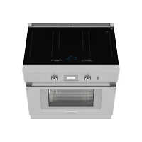 4.9 Cu. Ft. Liberty Stainless Electric Slide-In Smart Range