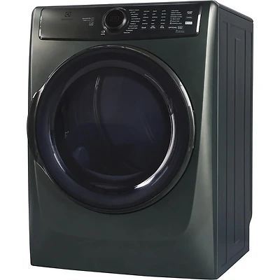 8.0 Cu. Ft. Alpine Green Front Load Perfect Steam Electric Dryer