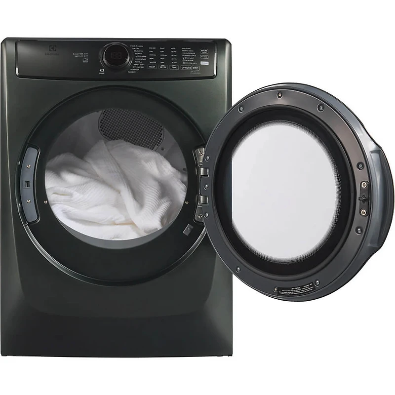 8.0 Cu. Ft. Alpine Green Front Load Perfect Steam Electric Dryer