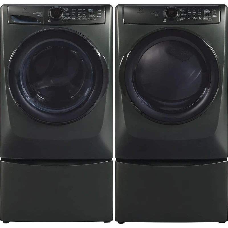 8.0 Cu. Ft. Alpine Green Front Load Perfect Steam Electric Dryer