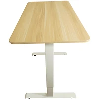 Rise Up Essential Electric Standing Desk - White