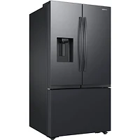 31 Cu. Ft. Matte Black Steel 3-Door French Door Smart Refrigerator