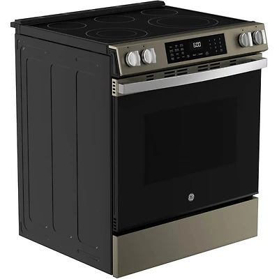 5.3 Cu. Ft. Slate Slide-In Smoothtop Electric Smart Range