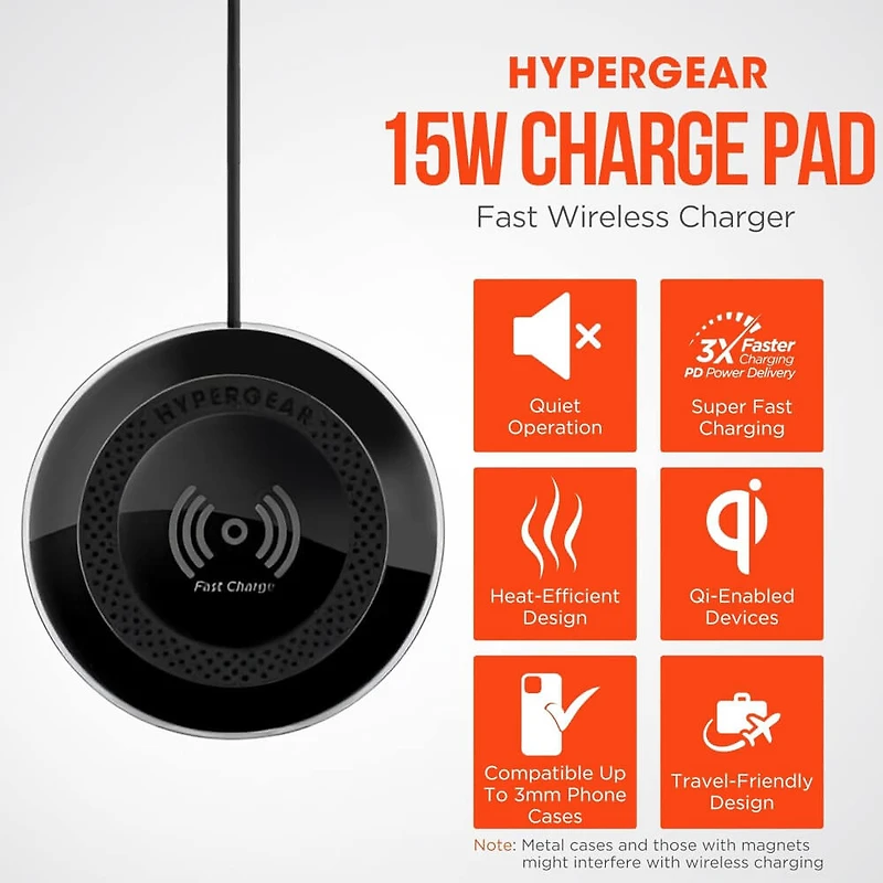 ChargePad Pro Wireless Charging Pad - Black