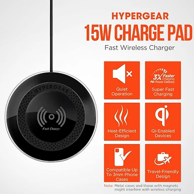 ChargePad Pro Wireless Charging Pad - Black