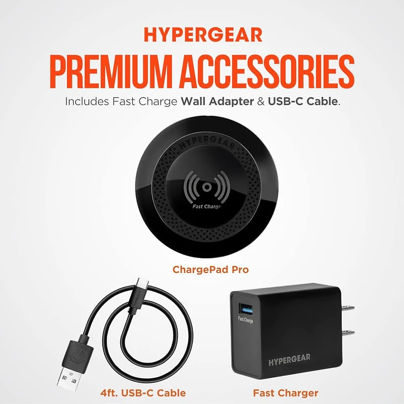 ChargePad Pro Wireless Charging Pad - Black