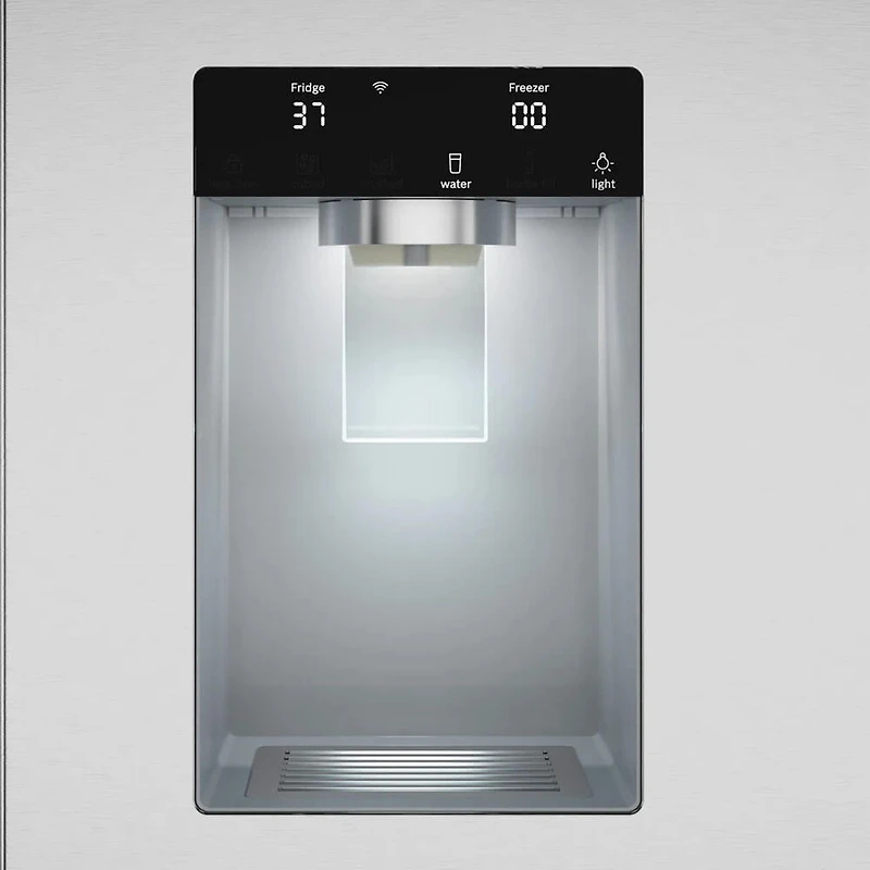 26 Cu. Ft. Stainless French Door Smart Bottom Mount Refrigerator