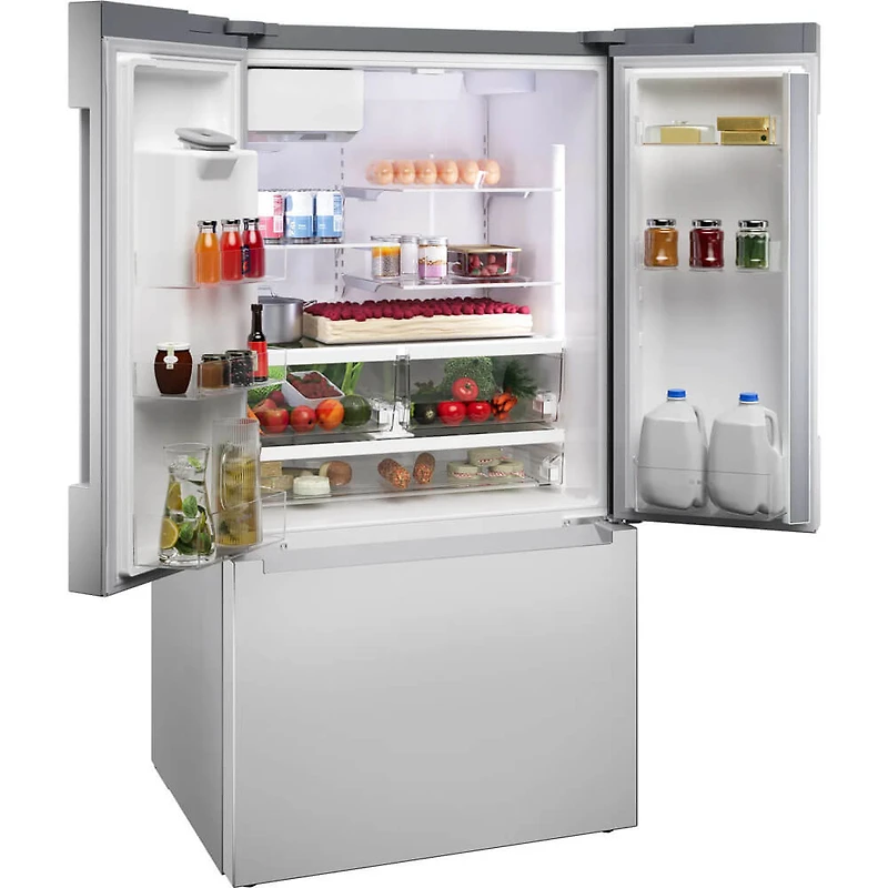 26 Cu. Ft. Stainless French Door Smart Bottom Mount Refrigerator