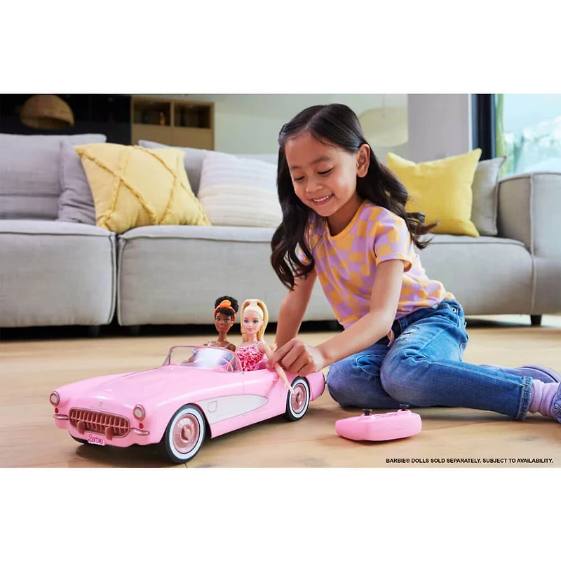 Hot Wheels Remote Control Barbie the Movie Corvette
