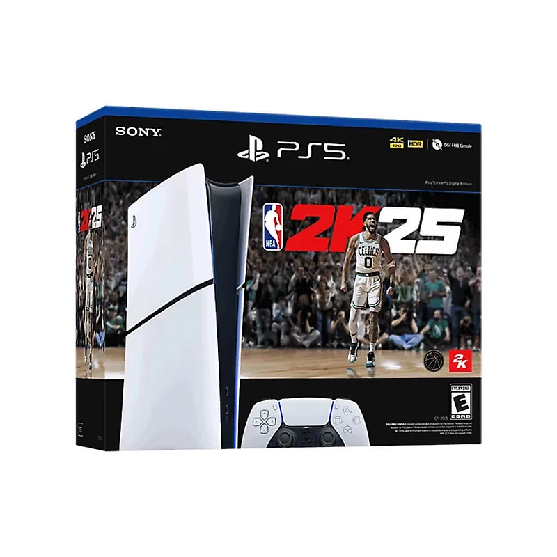 PlayStation 5 Slim Console Digital Edition NBA 2K25 Bundle