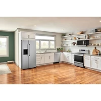 27 Cu. Ft. Stainless Side-by-Side Smart Refrigerator