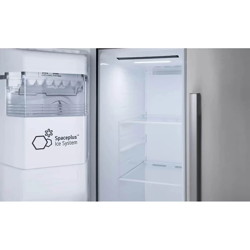 27 Cu. Ft. Stainless Side-by-Side Smart Refrigerator