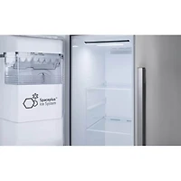 27 Cu. Ft. Stainless Side-by-Side Smart Refrigerator