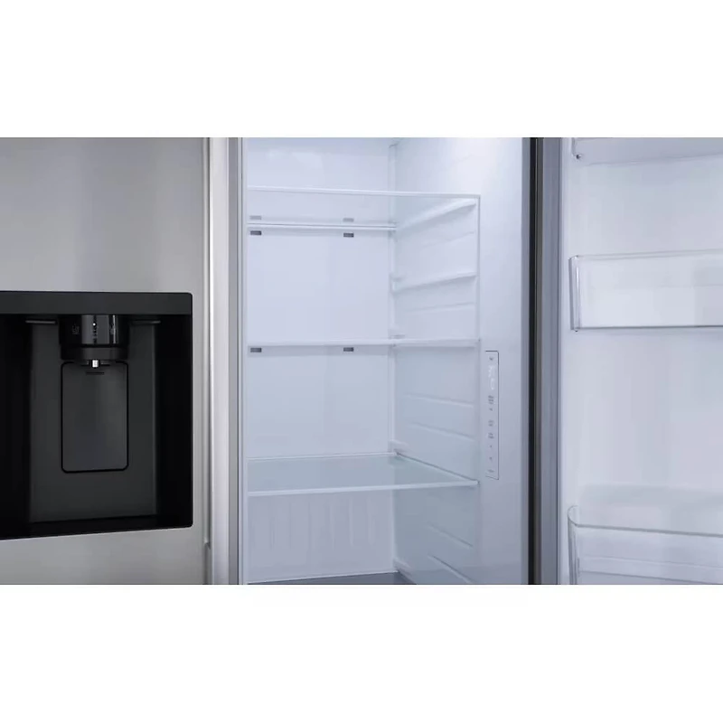 27 Cu. Ft. Stainless Side-by-Side Smart Refrigerator