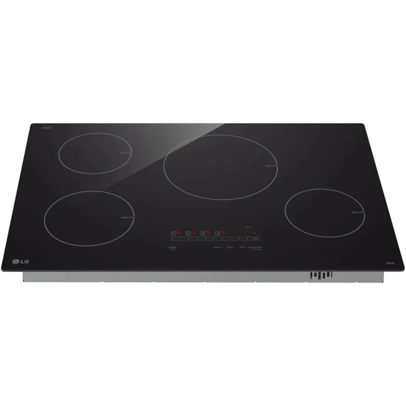 30 inch Black 4 Burner Smoothtop Induction Cooktop