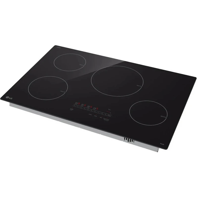 30 inch Black 4 Burner Smoothtop Induction Cooktop