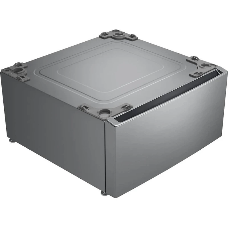 27 inch Graphite Steel Laundry Pedestal with Storage Drawer