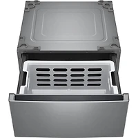 27 inch Graphite Steel Laundry Pedestal with Storage Drawer