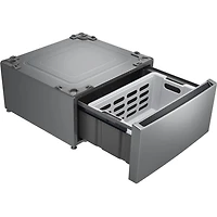 27 inch Graphite Steel Laundry Pedestal with Storage Drawer