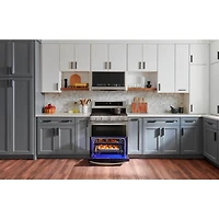 7.3 Cu. Ft. Stainless Freestanding Electric Double Oven Range