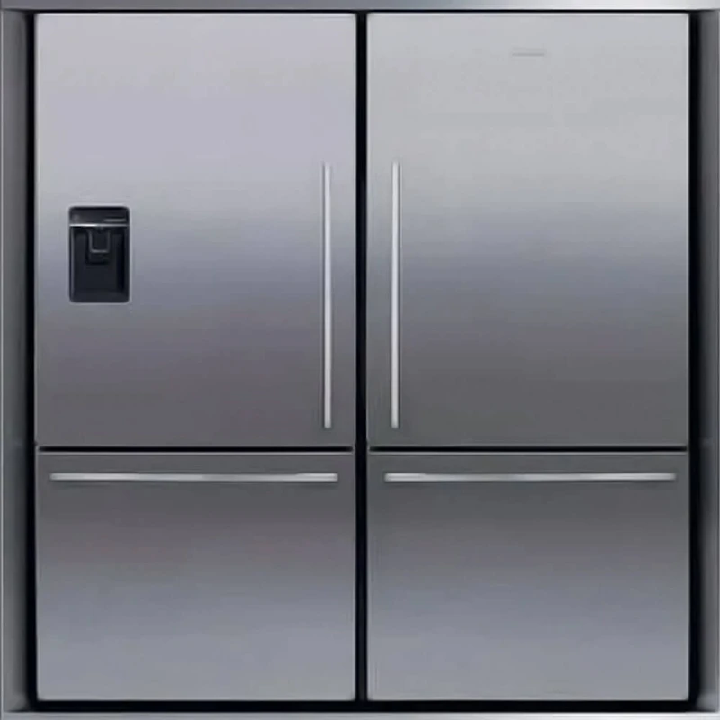 Stainless Surround Kit Left And Right Concealed Hinge Joined Kit