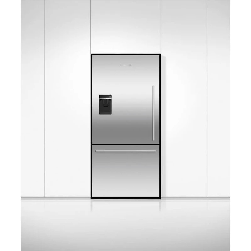 17.1 Cu. Ft. Stainless Bottom Freezer Counter Depth Refrigerator