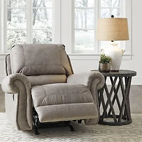 Olsberg Manual Rocker Recliner - Steel - OPEN BOX