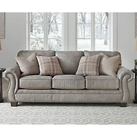 Olsburg Sofa - Steel - OPEN BOX