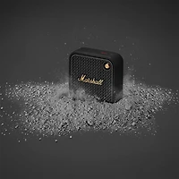 Willen II Portable Bluetooth Speaker - Black/Brass