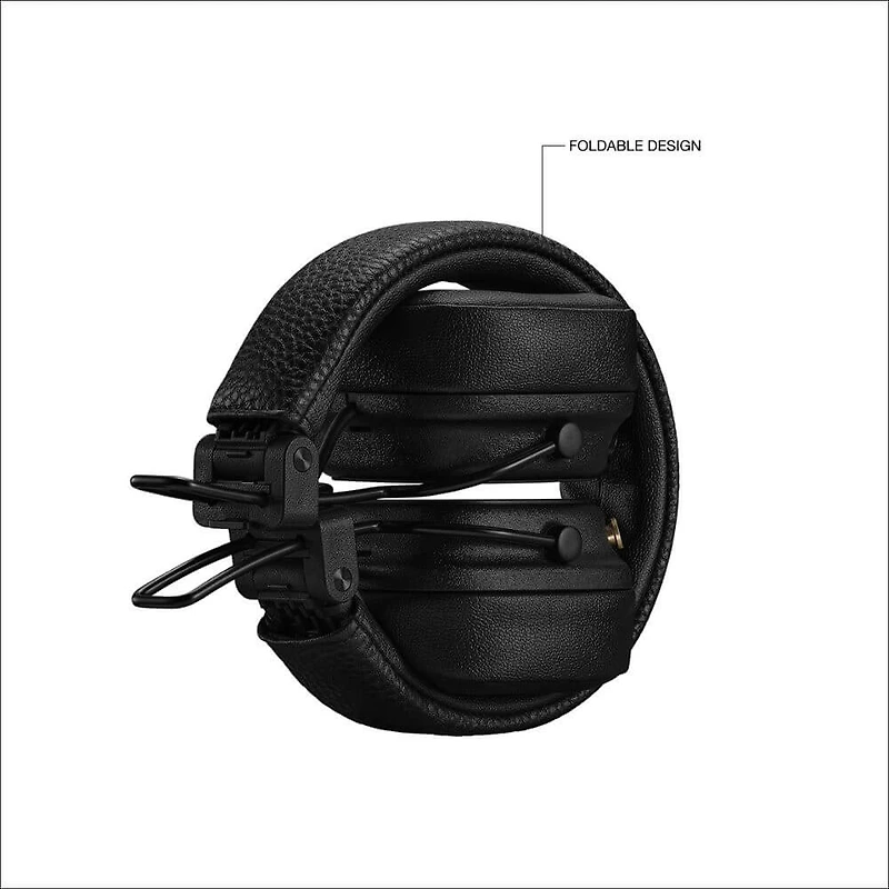 Major V Wireless On-Ear Headphones - Black