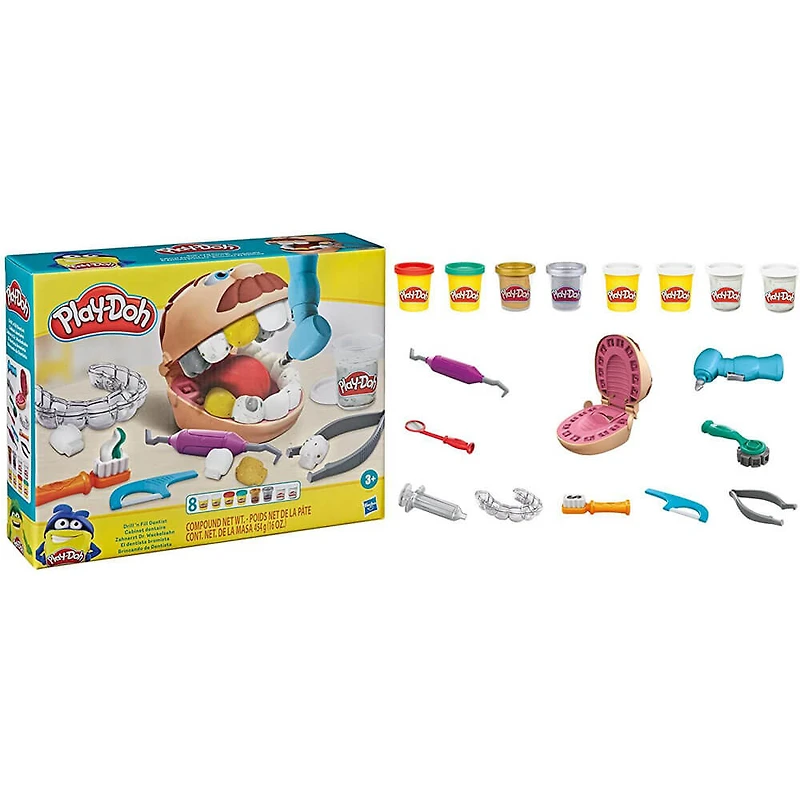 Play-Doh Drill n Fill Dentist Playset